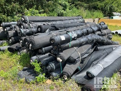 Quantity of (60) Tensar interax underlayment fabric, 60 rolls