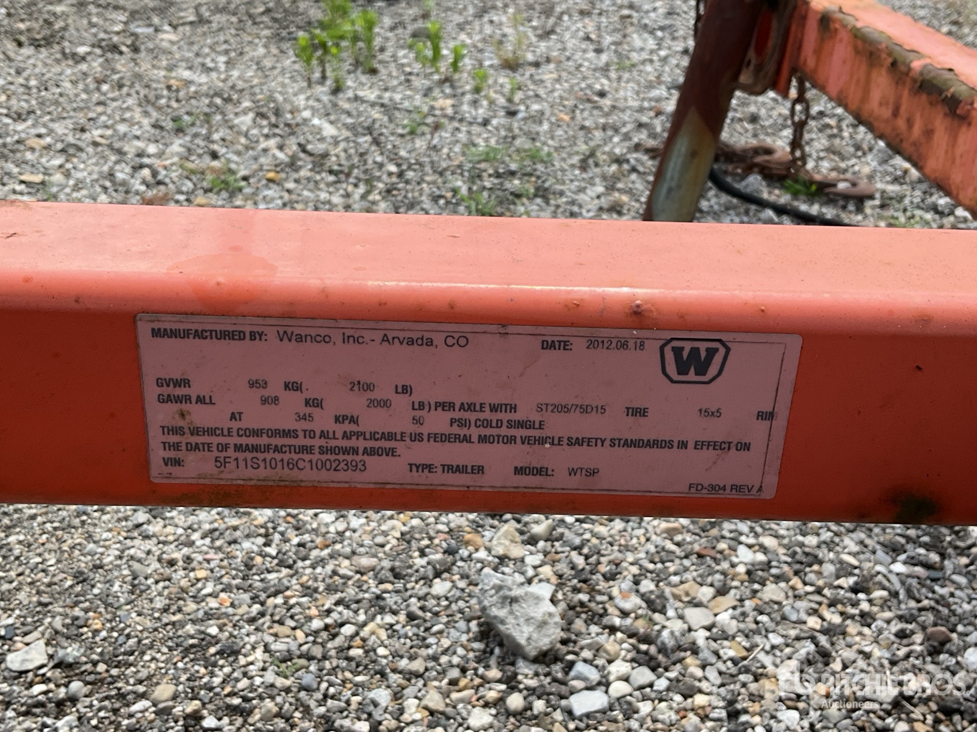 2012 Wanco WTSP Solar Arrow Board