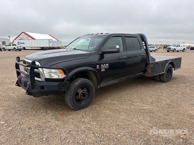 2018 Ram 3500 SLT 4x4 Crew Cab Flatbed Truck