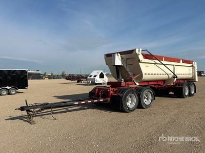 2004 Midland 25 ft Quad/A Tipping Trailer