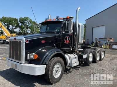 2007 Peterbilt 357 8x4 Heavy Haul Tri/A Day Cab Truck Tractor