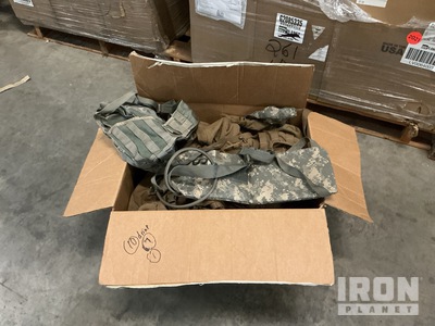 (10) Hydration Carriers, (1) Duffle Bag & (7) Vests