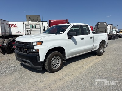 2020 Chevrolet Silverado 1500 4x4 Extended Cab Pickup