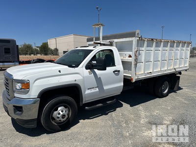 2016 GMC 3500 HD 4x2 Table Top Tipper Truck
