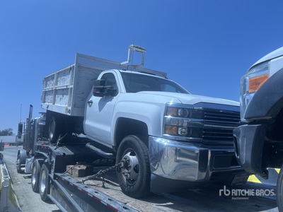 2018 Chevrolet 3500 Flatbed Dump Truck