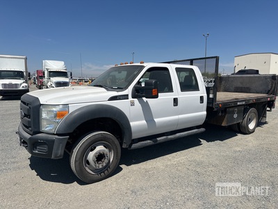 2015 Ford F-450 4x2 Ciężarówka z płaską platformą