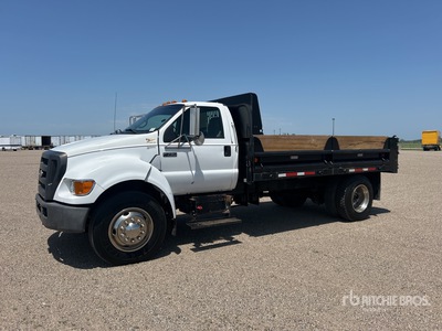 2007 Ford F-750 4x2 S/A Dump Truck