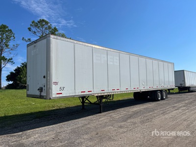 2014 Wabash DVCVHPC 53 ft x 102 in T/A Remolque de furgoneta