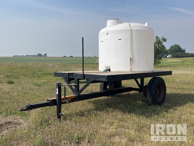 Custom Built 1250 gal S/A Remolque de tanque de agua