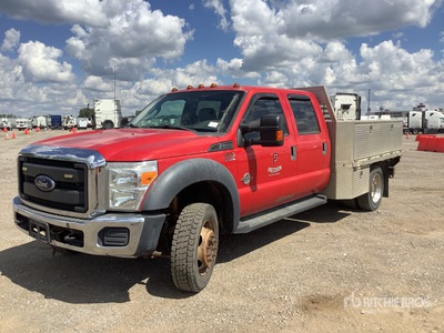 2014 Ford F-550 XL 4x4 Crew Cab Table Top Truck