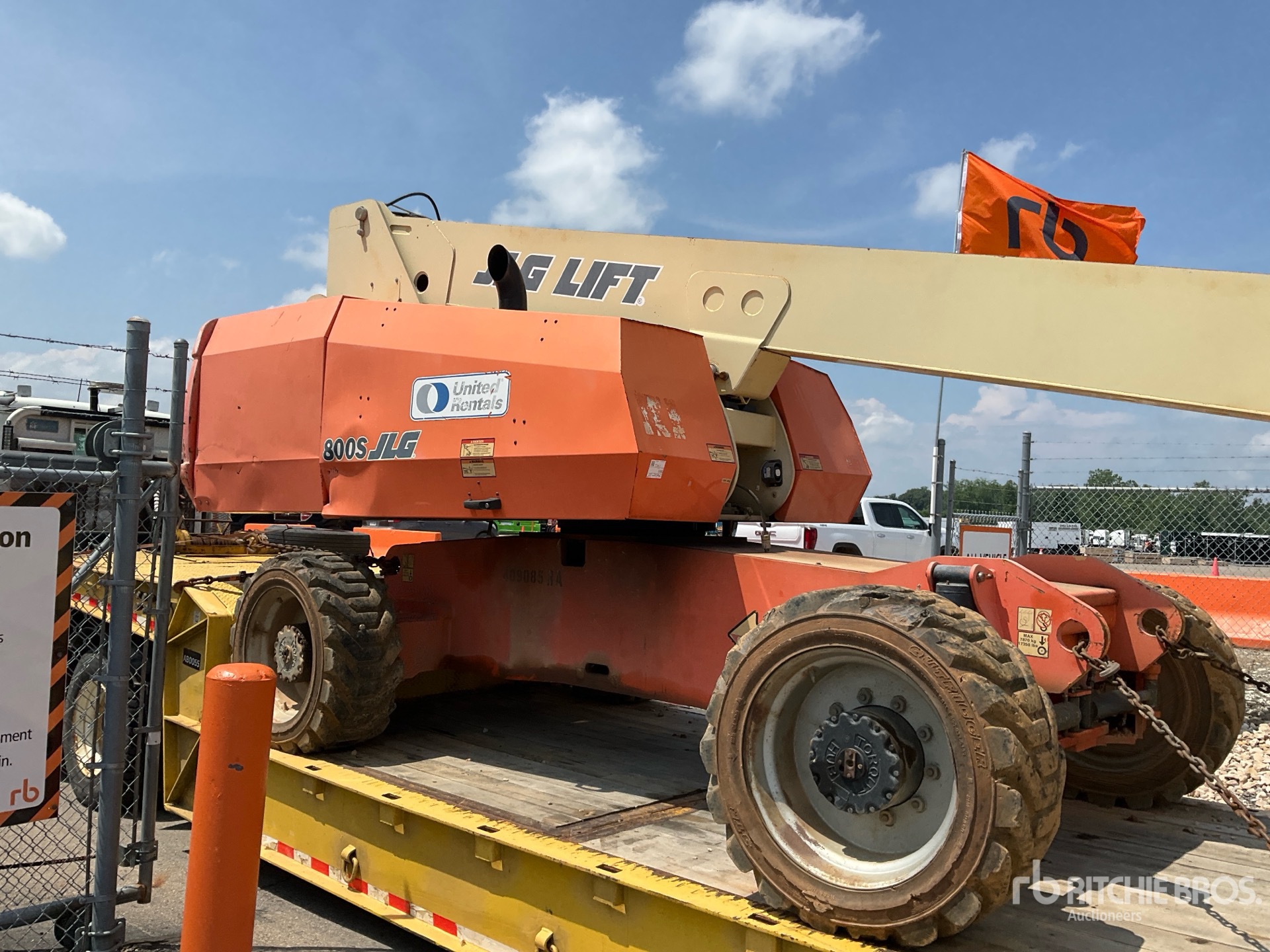 2002 JLG 800S Plataforma Elevadora Telescópica