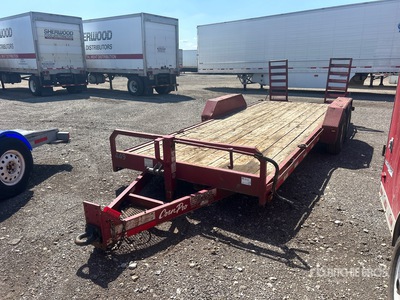 2014 Cornelius 20 ft T/A Apparatuur aanhangwagen