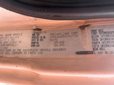 1997 Freightliner FL80 Autocarro officina