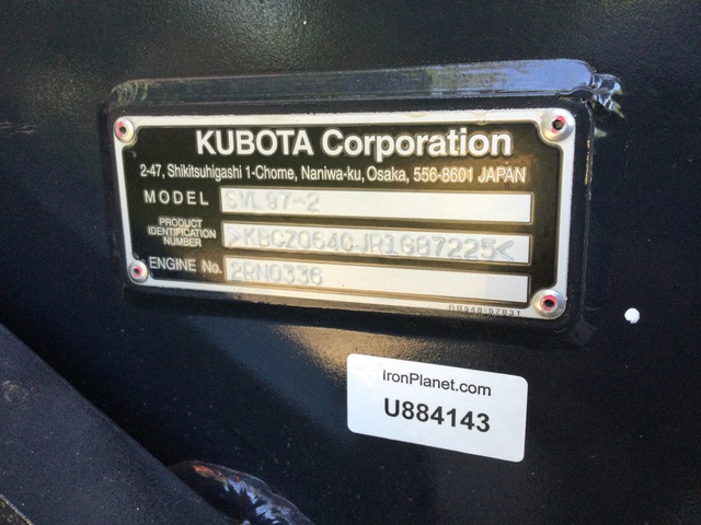 MINI CARGADOR SOBRE ORUGAS KUBOTA SVL972HFC
