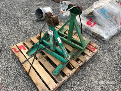 Quantity of (2) Pipe Rollers