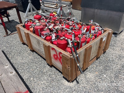 Quantity of Assorted Fire Extinguisher