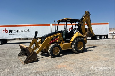 2008 Cat 430E 4x4 を見 Backhoe Loader