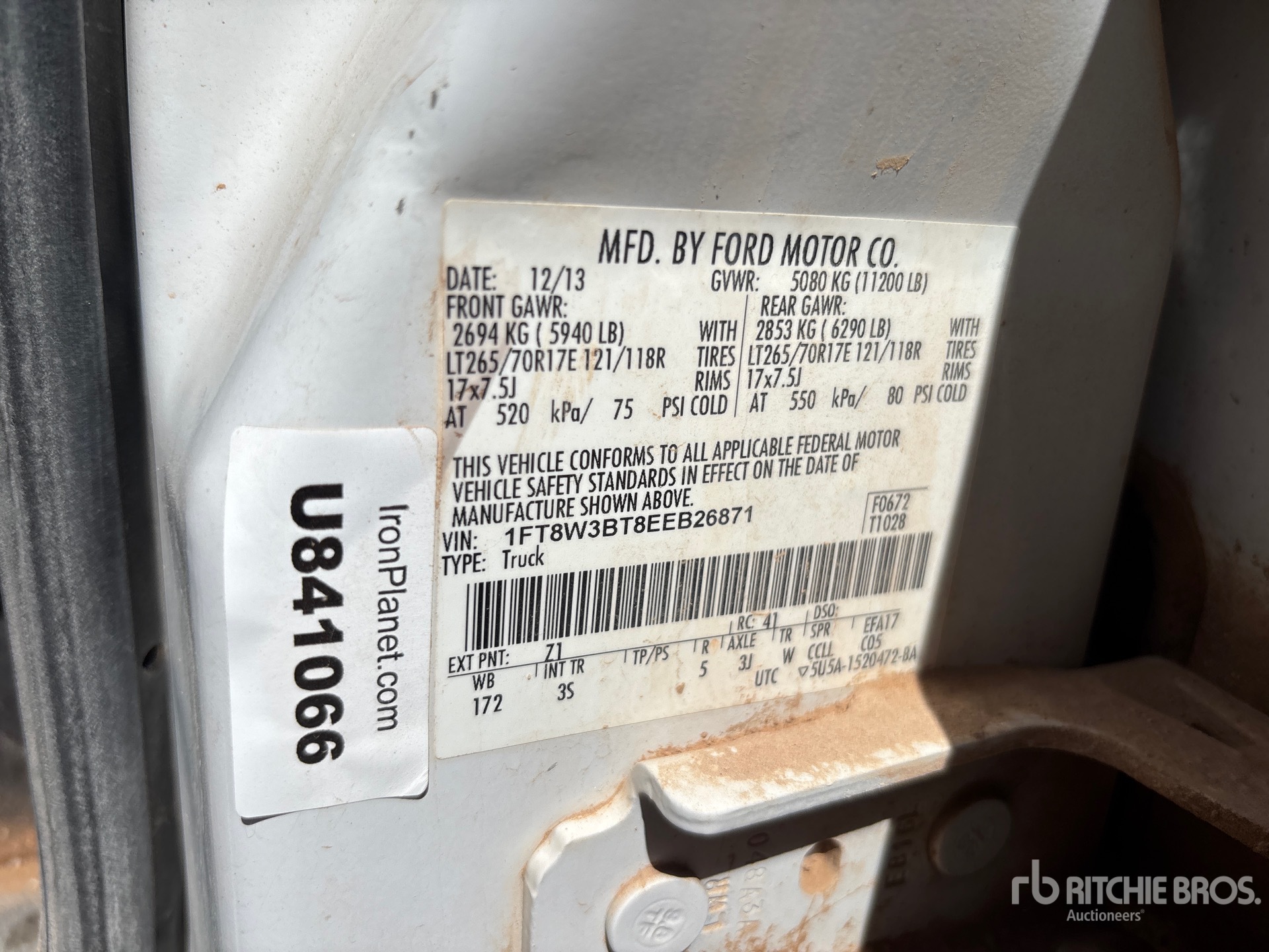 2014 Ford F-350 4x4 Crew Cab Pickup