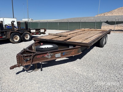 1998 Big Tex 20 ft T/A Remolque caja abierta