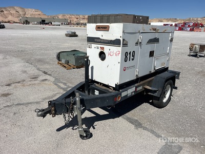 2007 Whisperwatt G-25 20 kW Mobile Generator Set
