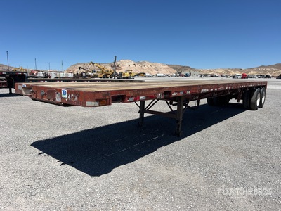 1980 Aztec 40 ft T/A Remorque à plateau
