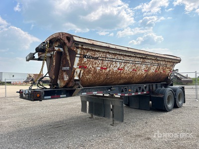 2007 Midland T/A Pup Side Dump Trailer