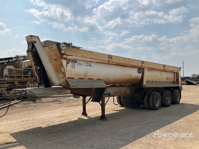 2012 MAC 33 ft Tri/A Remolque banera