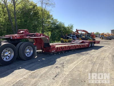 2006 Trail King TK80DGHT-502 70000 lb 50 ft T/A Hydraulic Tail Trailer