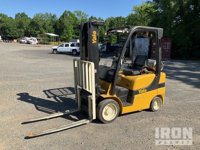 2013 Yale GLC050LXNVAE087 4800 lb Cushion Tire Forklift