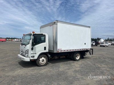 2018 Isuzu NPR 4x2 Van Truck