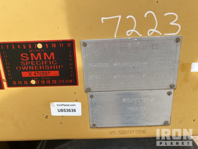 COMPACTADOR NEUMáTICO CATERPILLAR PS200B