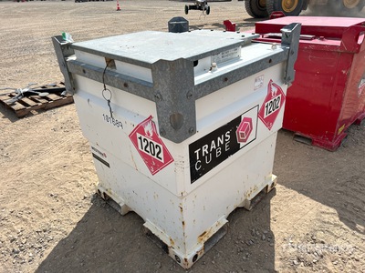 2014 Western Trans Cube 1000 L Skid Mounted Steel Fuel Tank