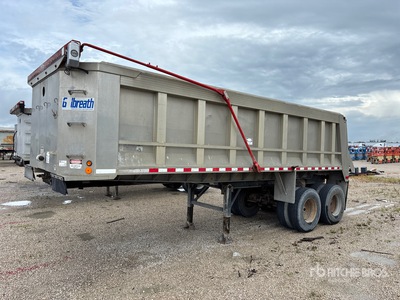 1995 Galbreath FA-24 24 ft T/A End Dump Trailer