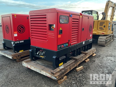2023 Chicago Pneumatic CPS 500E 500 cfm Skid-Mounted Air Compressor (Unused)