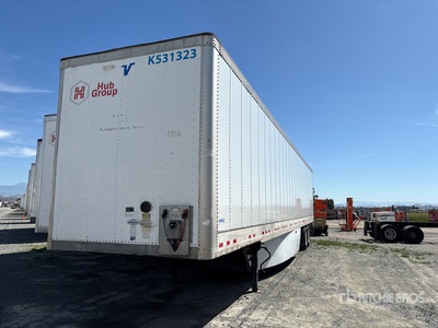 2021 Vanguard VXP 53 ft x 102 in T/A Van Trailer