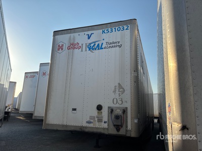 2021 Vanguard 53 ft x 102 in T/A Van Trailer
