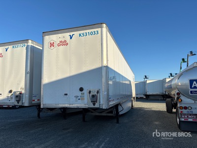2023 Vanguard VXP 53 ft x 102 in T/A Van Trailer