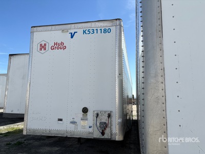 2023 Vanguard 53 ft x 102 in T/A Van Trailer