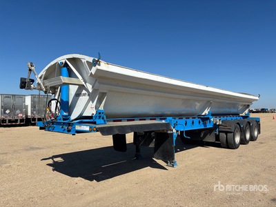 2016 Cross Country 38 ft Tri/A Side Dump Trailer