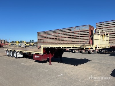 1989 Lusty 12.4 m Tri/A Step Deck Trailer