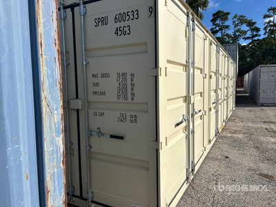 40 ft High Cube Multi-Door Storage Container
