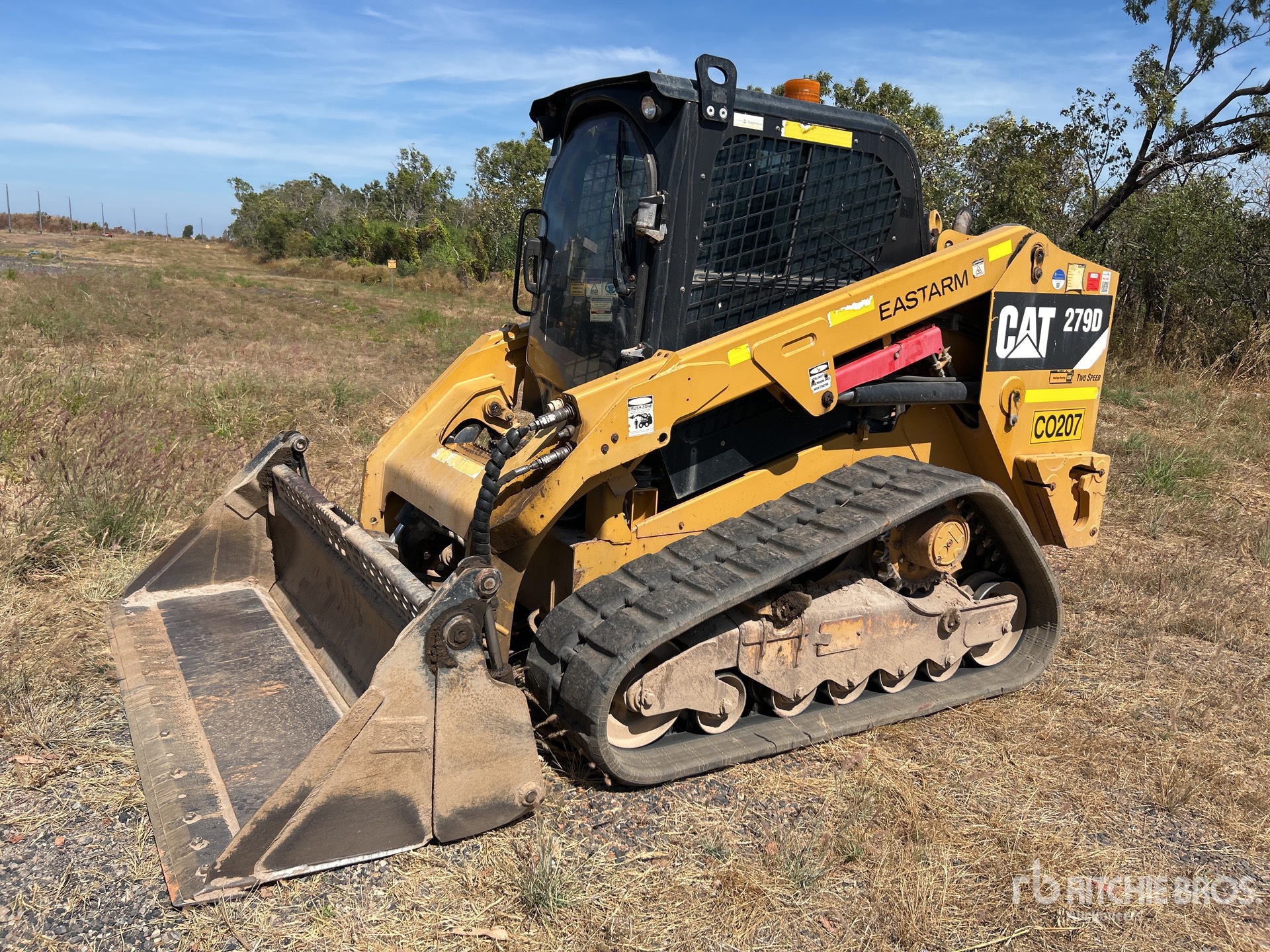2014 Cat 279D Two-Speed Oruga cargadora compacta