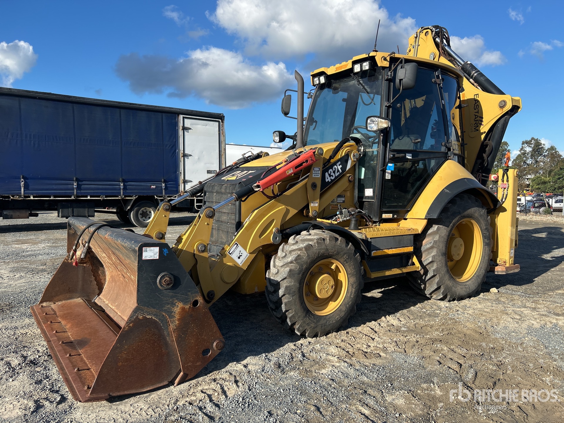 2014 Cat 432F 4x4 Chargeuse-pelleteuse