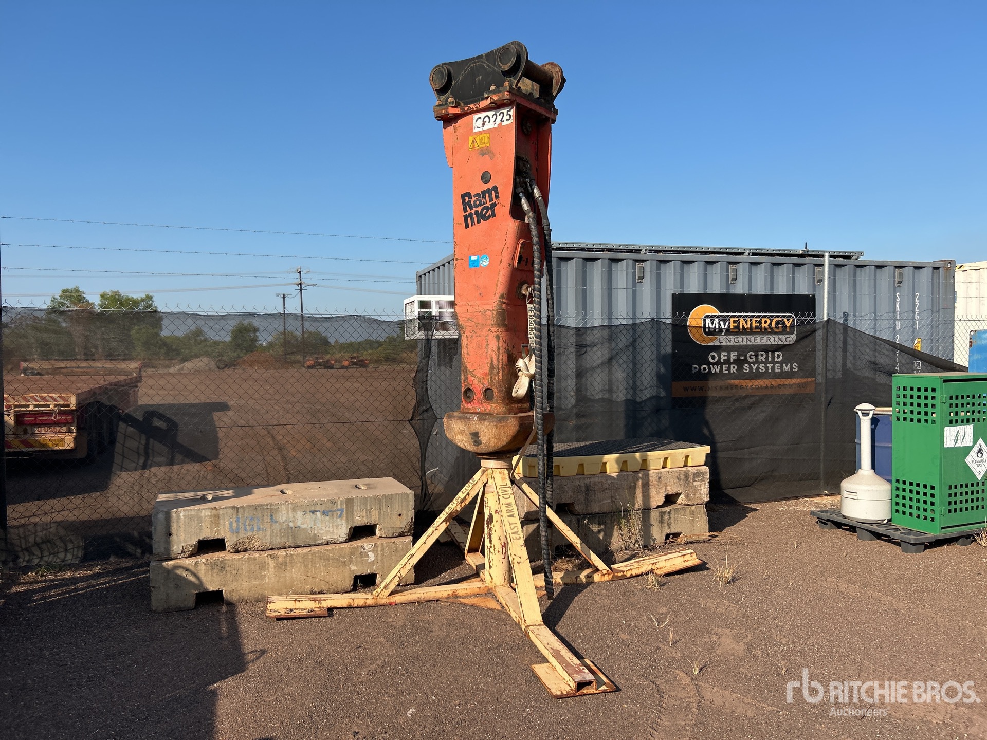 Rammer BR2518 Trituradora hidráulica