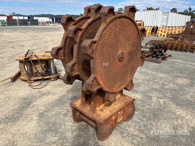 AE 550 mm Q/C عجلة ضغط الحفارة