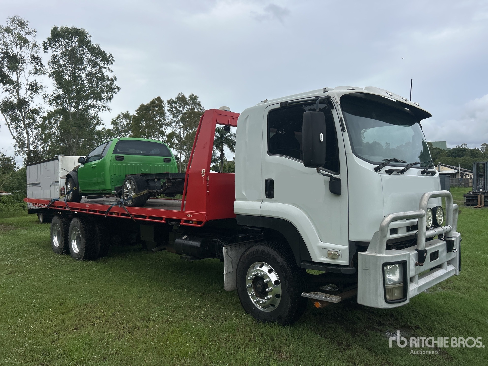 2008 Isuzu FH FVZ 6x4 Sleeper Camion à ridelles
