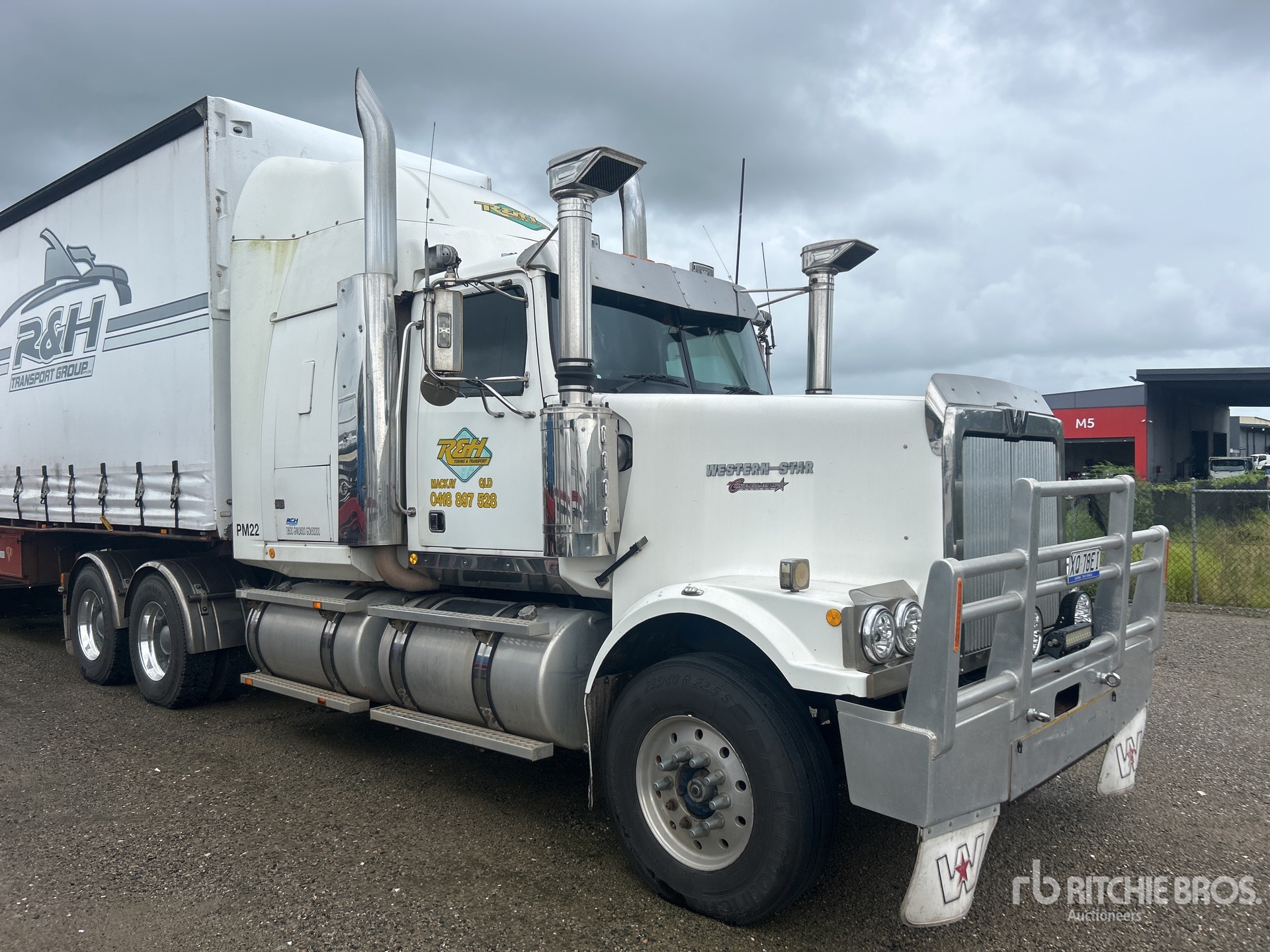 1998 Western Star 4900 6x4 T/A Slaapcabine Trekker