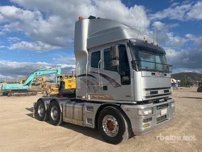 2003 Iveco Eurotech 6x4 Ciągnik siodłowy T/A z kabiną sypialną