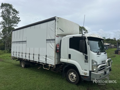 2012 Isuzu FRR 4x2 Curtain Side Truck
