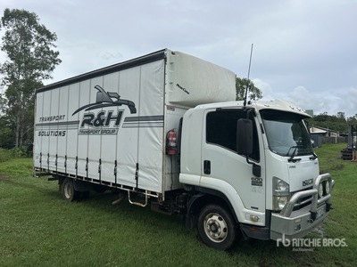 2012 Isuzu FRR 4x2 Curtain Side Truck